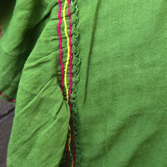 Handmade Pom Ruffle Blouse - Picture 10 of 10